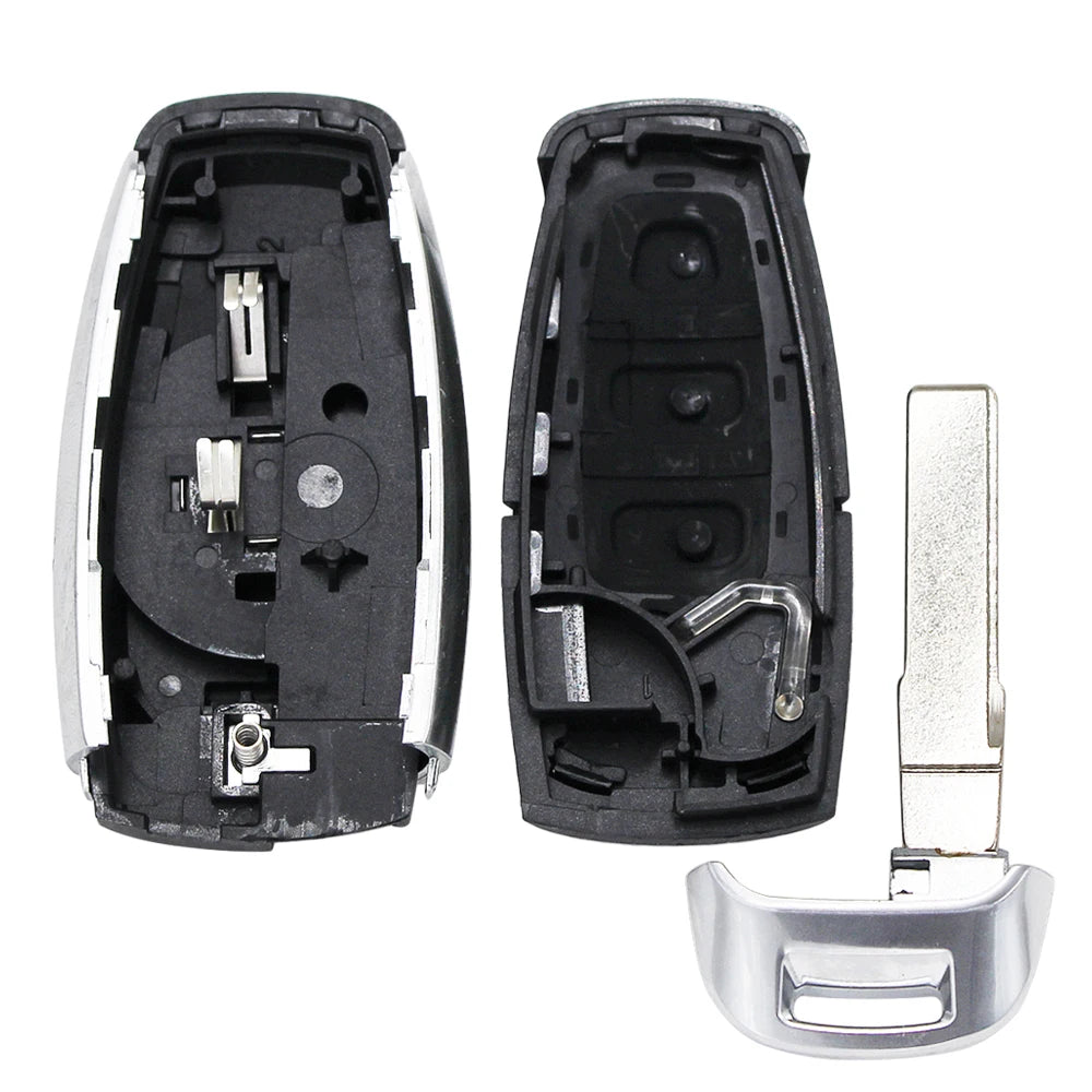 Ecusells Upgraded Modified Keyless Remote Key Shell Case For Audi A3 A4 A6 A8 Q2 Q3 Q5 Q7 R3 RS3 RS5 TT for START ENGINE SYSTEM