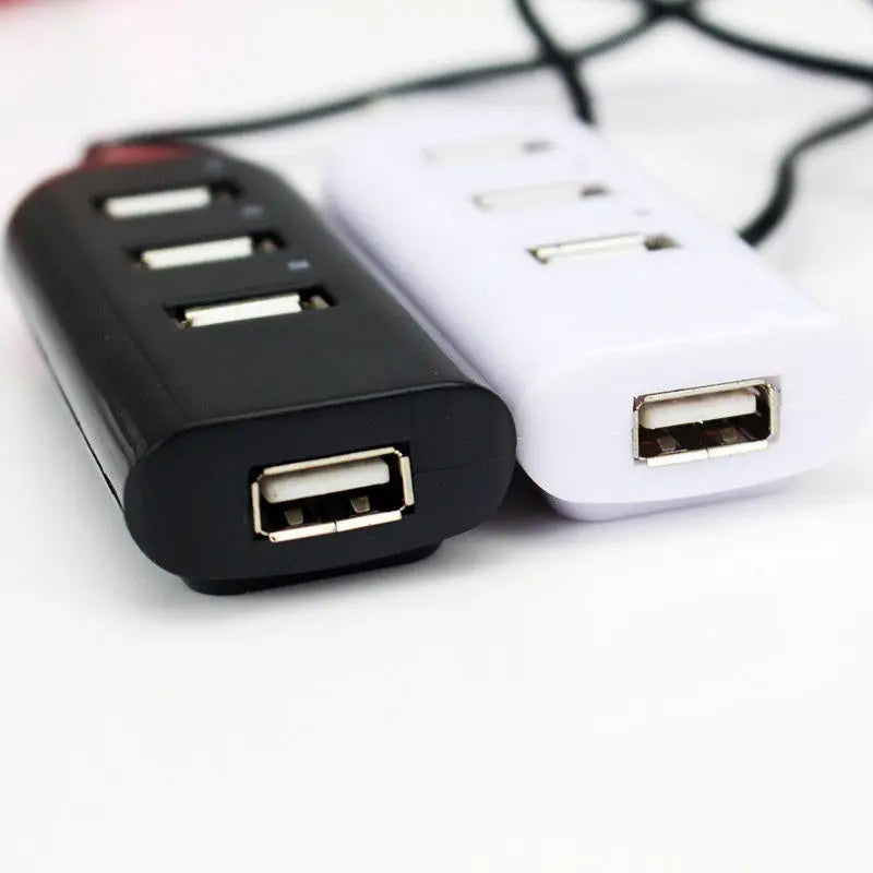 New Hi-Speed Hub Adapter USB Hub Mini USB 2.0 4-Port Splitter For PC Laptop Notebook Receiver Computer Peripherals Accessories