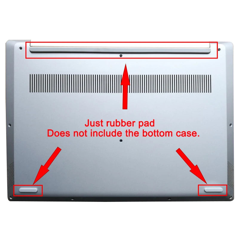 Laptop bottom shell Rubber mat for Lenovo ideaPad 15iil 15iwl 2019 S340-15 rubber feet