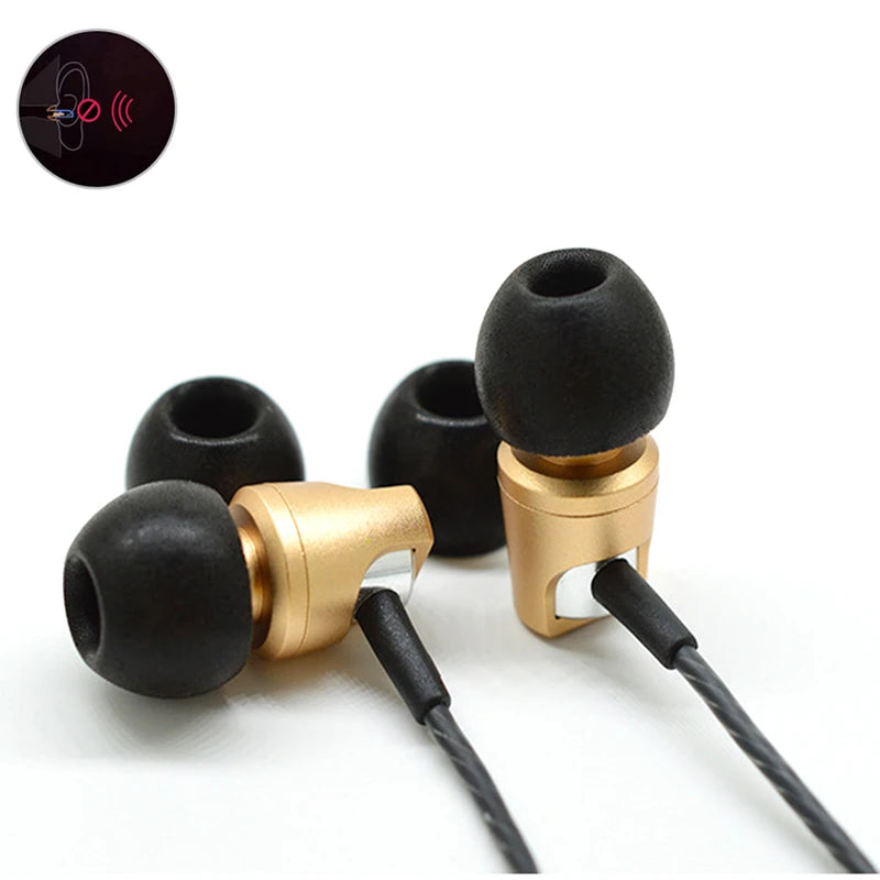 2Pair ANJIRUI Memory Foam Eartips TS-400 4.9mm (LMS) Caliber Ear Pads/Cap For In-ear Earphone 4.9mm-6.0mm Tips Sponge Ear Cotton