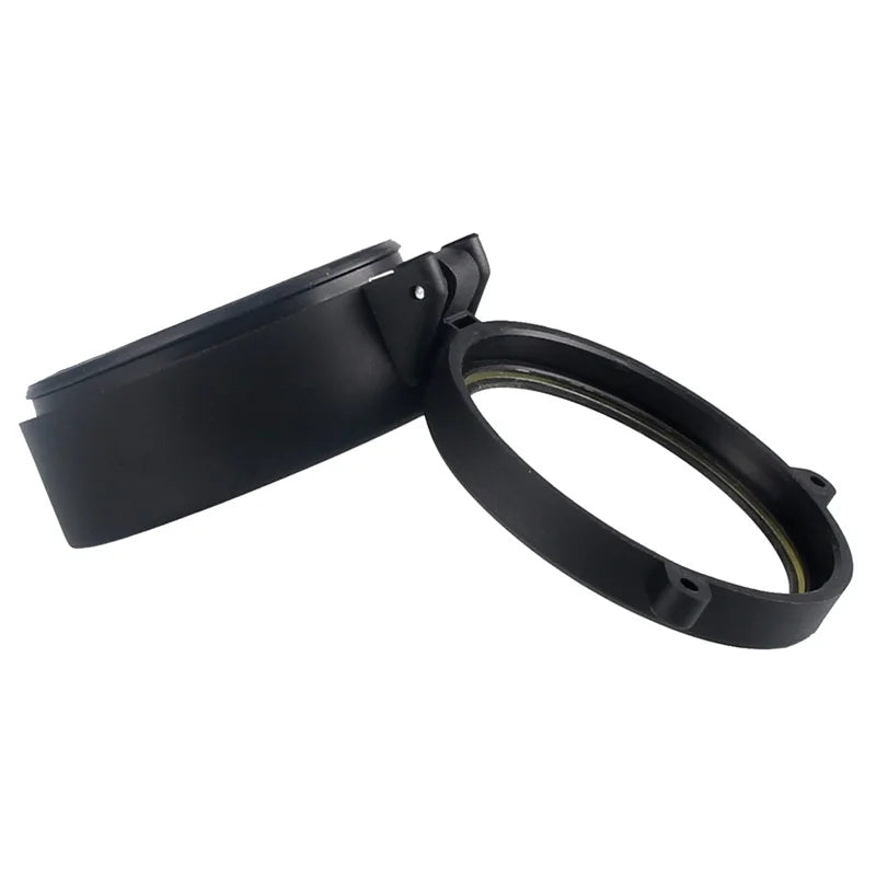 Rifle Scope Lens Cover Flip Spring Up Quick Open Lens Dust Cover Protection Cap for Different Size Airsoft Gun Caliber 37-0072