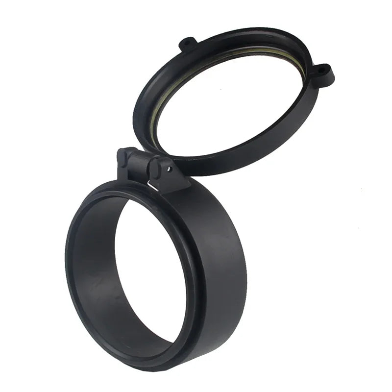 Rifle Scope Lens Cover Flip Spring Up Quick Open Lens Dust Cover Protection Cap for Different Size Airsoft Gun Caliber 37-0072