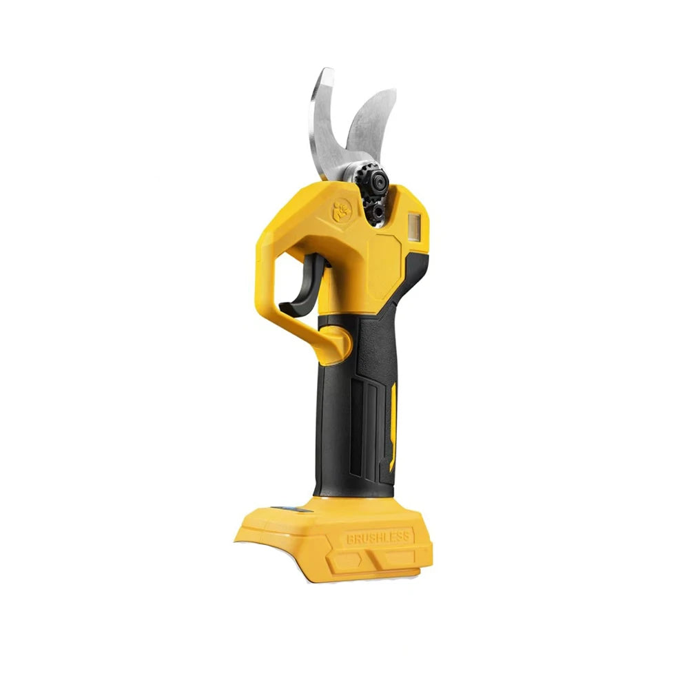 Brushless Electric Pruning Shears Garden Tool Pruner With LED Display Cordless Garden Scissors Fruit Tree Fit Dewalt 18V Battery