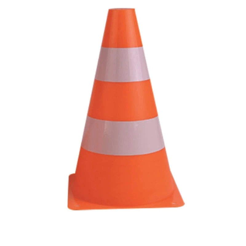 23CM Traffic Cone Road Safety Warning Sign Soccer Roadblocks Football Club Standing Block for Training Coaching Sports Cone