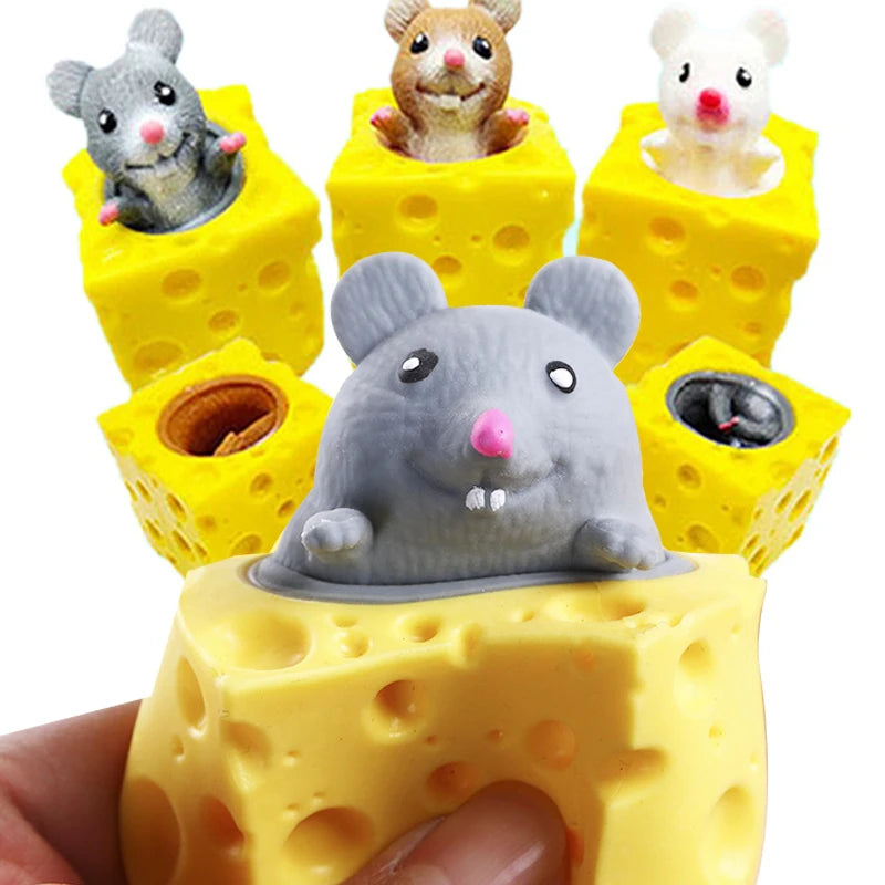 Ovly Squeezing Squirrel Cup Toys Decompression Fidget Antistress Sensory Anti Stress Reliefing Wacky Gift For Kids Adults