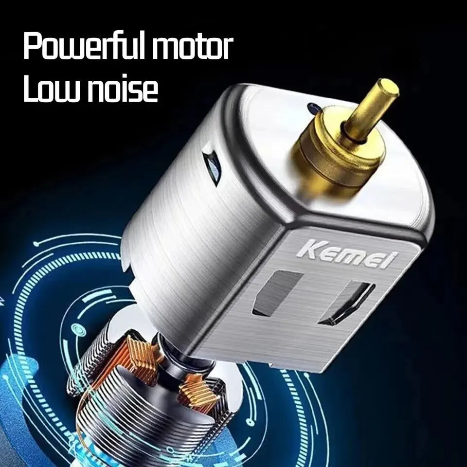 Kemei Men's Cordless Hair Clipper USB Rechargeable Electric Hair Clipper km032 Trimmer Electric Hair Cutting Machine KM-2299