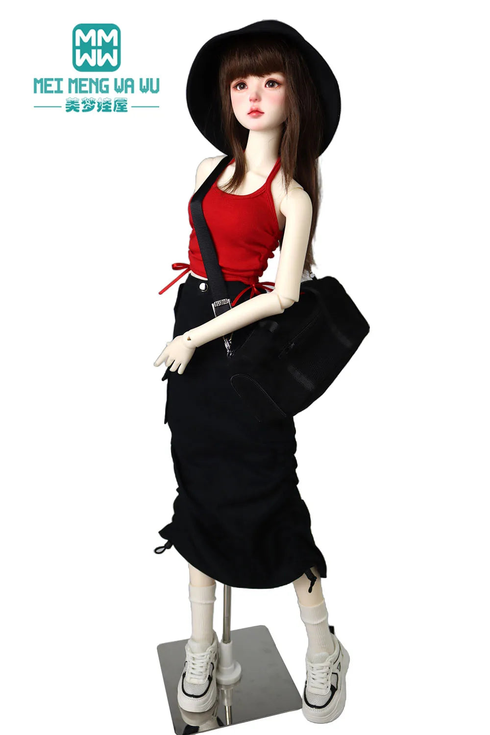 Fits 58-60cm 1/3 BJD clothes DD SD Doll accessories Fashion suspender gauze skirt Girl's gift