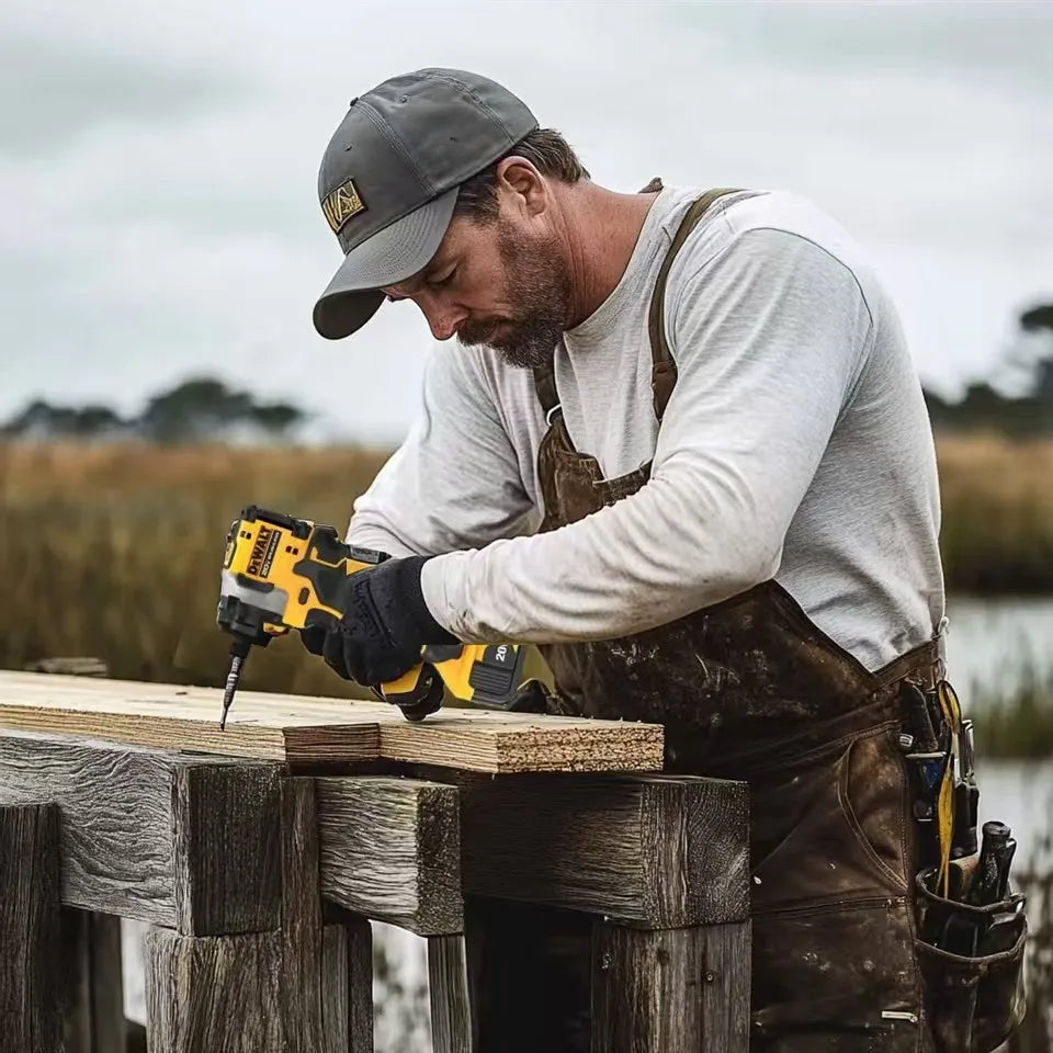 DEWALT DCF850 20V Cordless Electric Screwdriver Brushless Motor Rechargable Drill Driver Electric Impact Wrench Large Torque