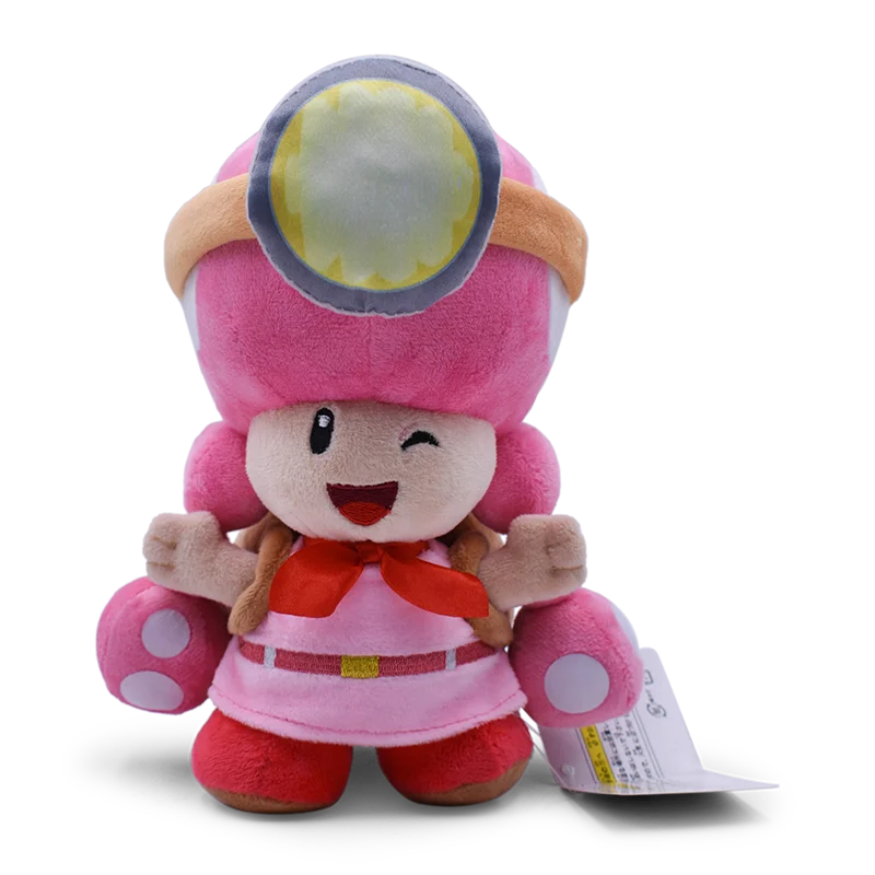 Yellow Blue Red Green Toad Toadette Mushroom Mario Bros Plush Toys Stuffed Doll Soft Toys Birthday Gift For Kids