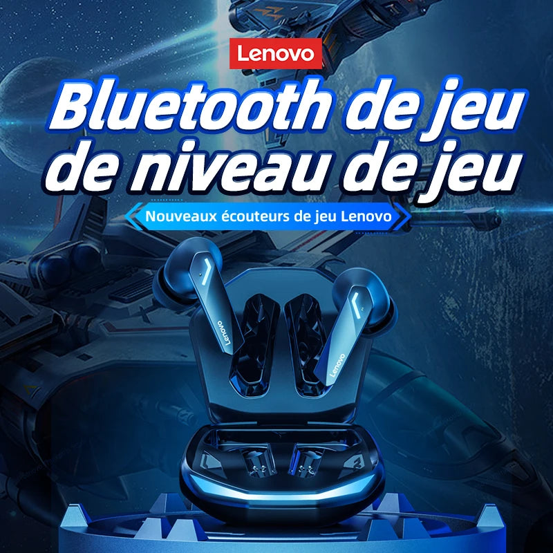Original Lenovo GM2 Pro 5.3 Earphone Bluetooth Wireless Earbuds Low Latency Headphones HD Call Dual Mode Gaming Headset With Mic
