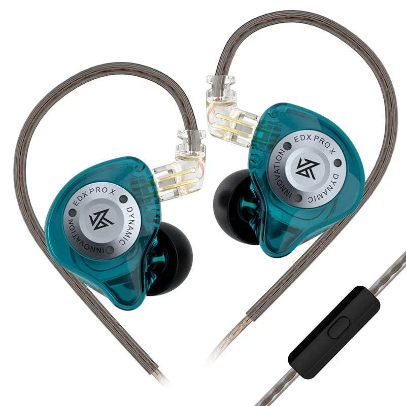 KZ EDX PRO X Dynamic Drive Earphone HIFI Bass Earbud Sport Music Cancelling Headsets KZ EDX PROX ZSTX ZSN PROX EDC EDA ZVX