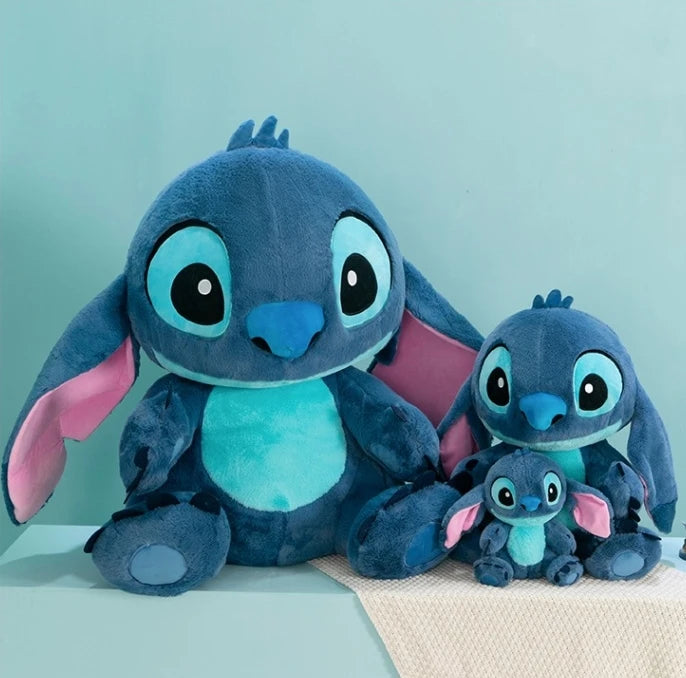 Disney Rabbit Hair Stitch Doll Plush Toy Cute Stuffed Doll Children's Pillow Birthday Gift