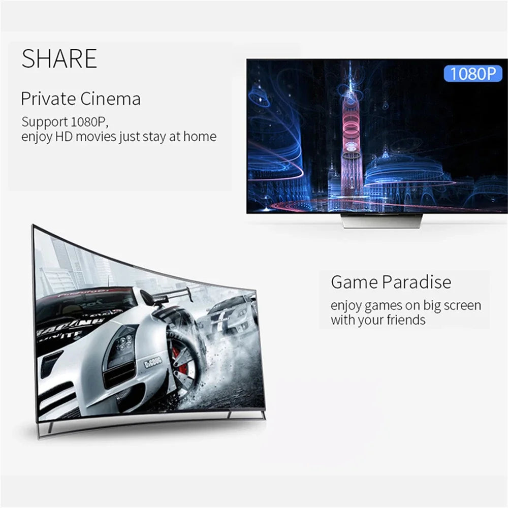 1080P G2 For MiraScreen Display Anycast HDMI-compatible Miracast TV Dongle For Android Ios Mirror Screen Wifi
