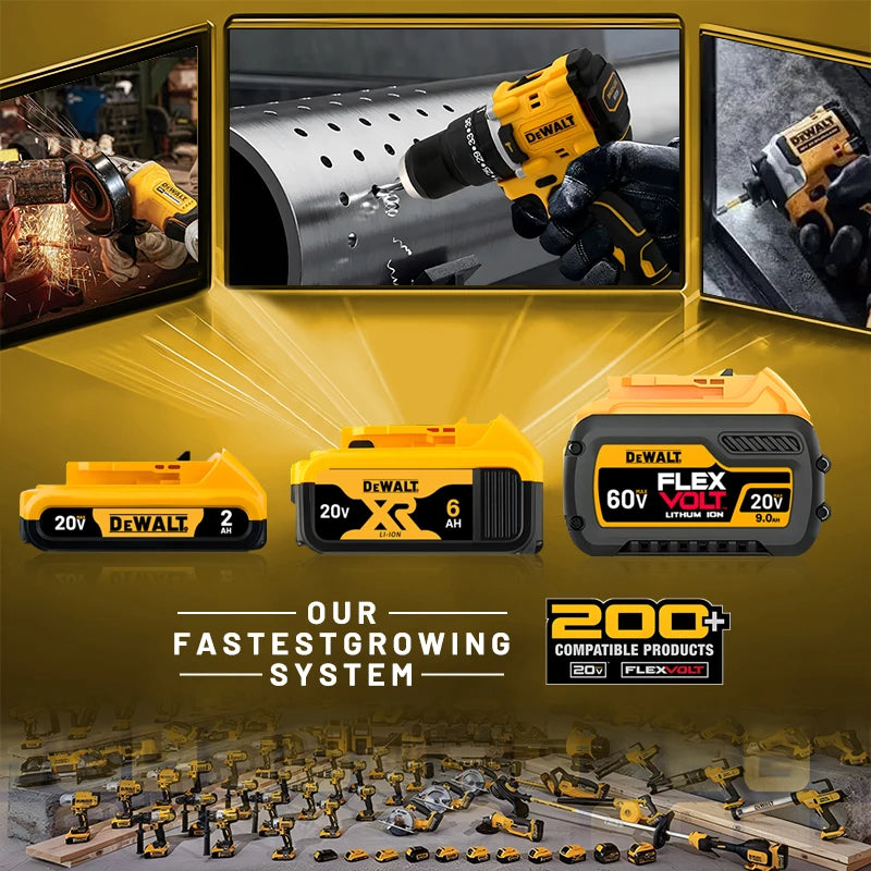 Original DEWALT battery,20V,,6AH, rechargeable lithium-ion battery, DCB115, DCB118,,Dewalt tool battery, dewalt ,DCB1104 charger