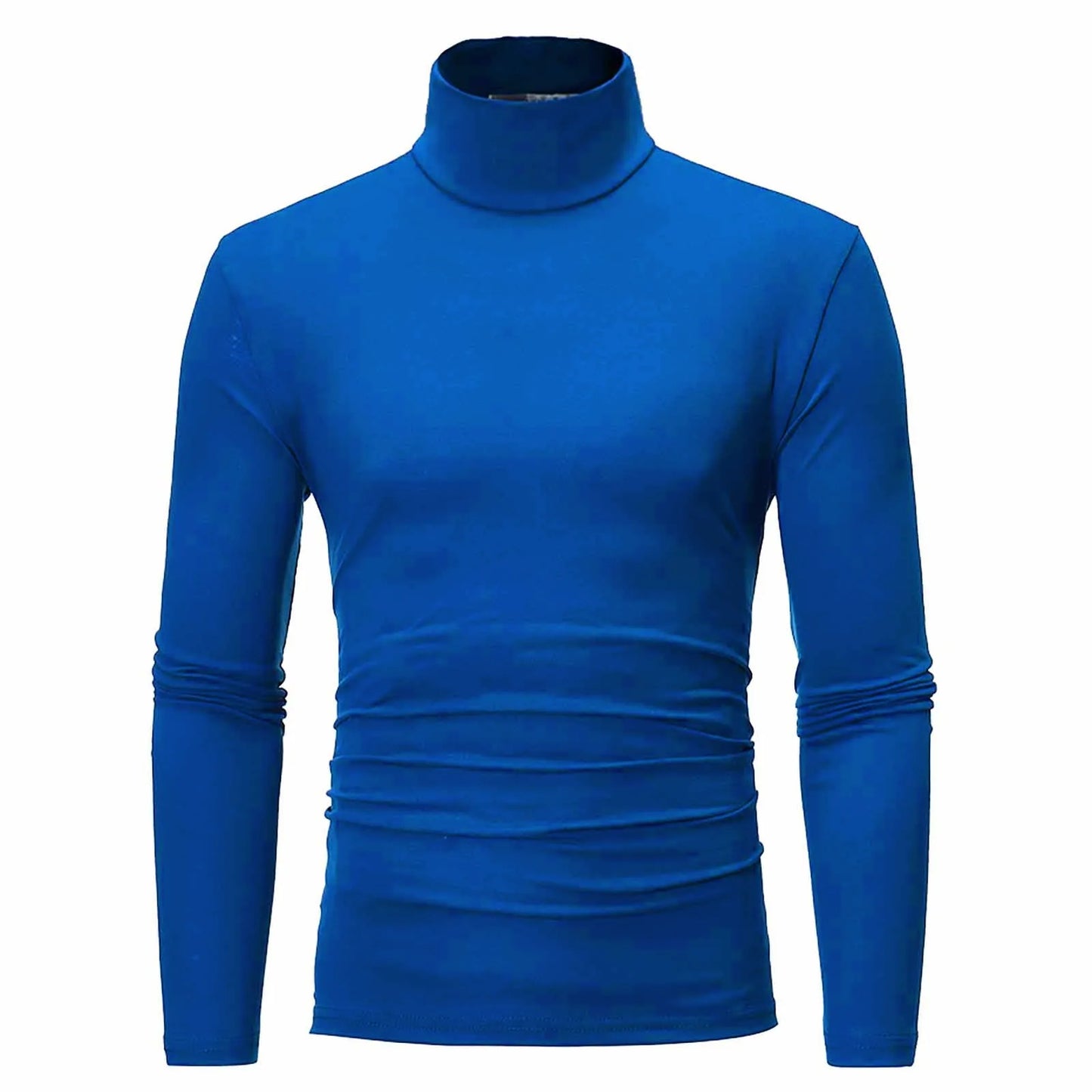 New Men's handsome half turtleneck bottom shirt, gentle and comfortable, suitable for autumn, winter, senior undershirt