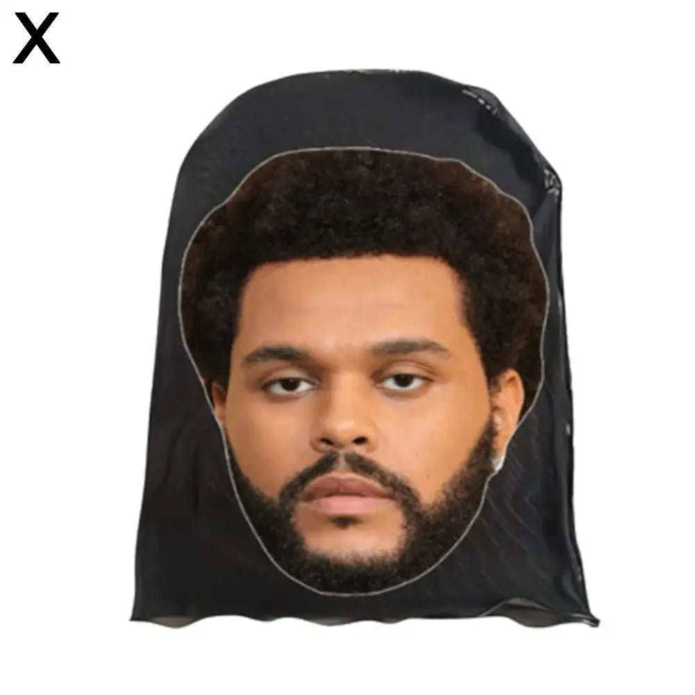 Breathable Mask 3D Printed Elastic Mesh Full Face Mask For Men Women Cosplay Headwear Funny Fashion Balaclava Hood Hat Props