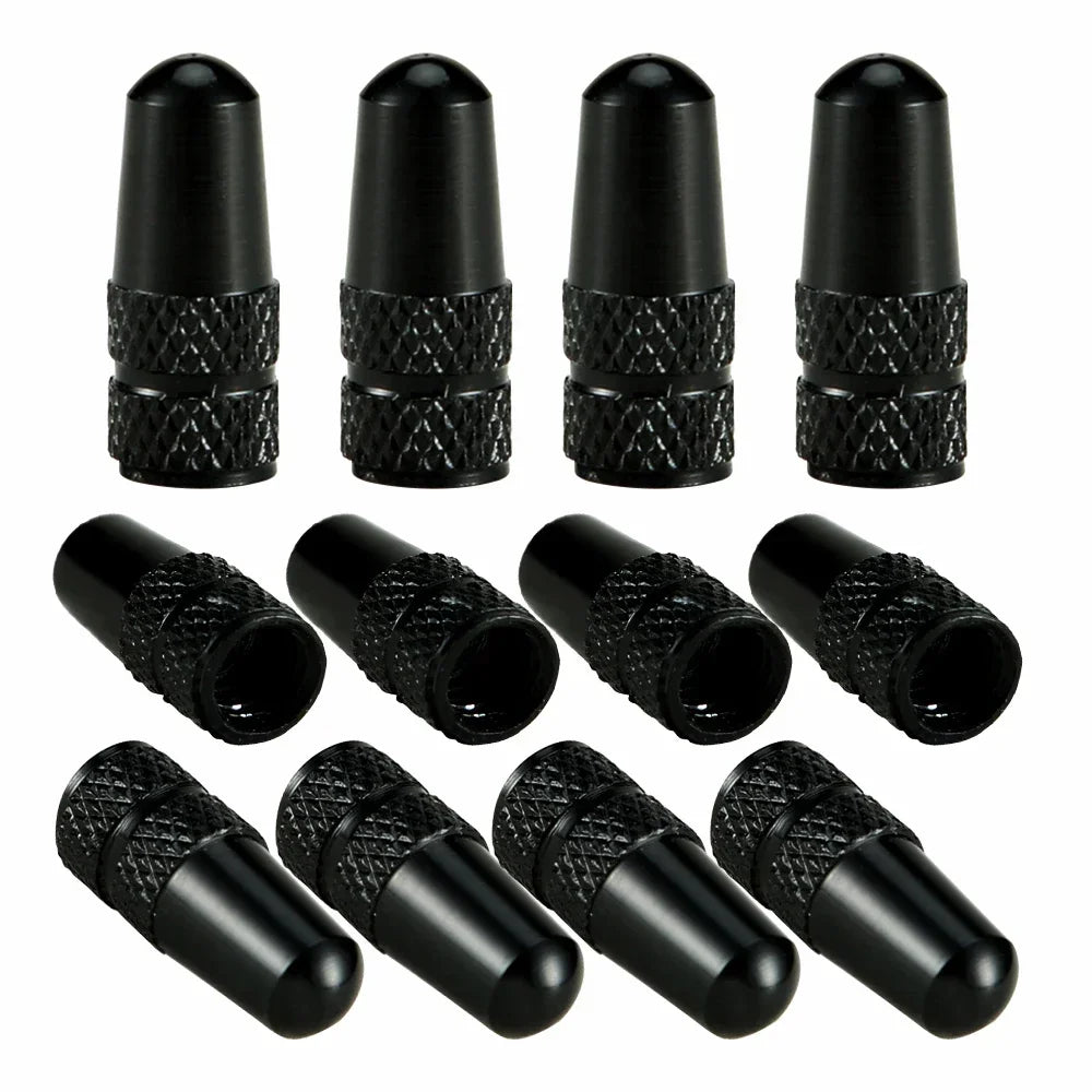 4Pcs/Set Aluminum Alloy Road MTB Track Racing Bike Tube Tyre Bicycle Tire Wheel French Valve cap Presta AIR Valve Caps
