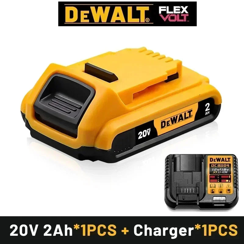 Original DEWALT 20V battery, 6AH, rechargeable lithium-ion battery, DEWALT charger, DCB115, DCB118, DEWALT20V-60V tool battery