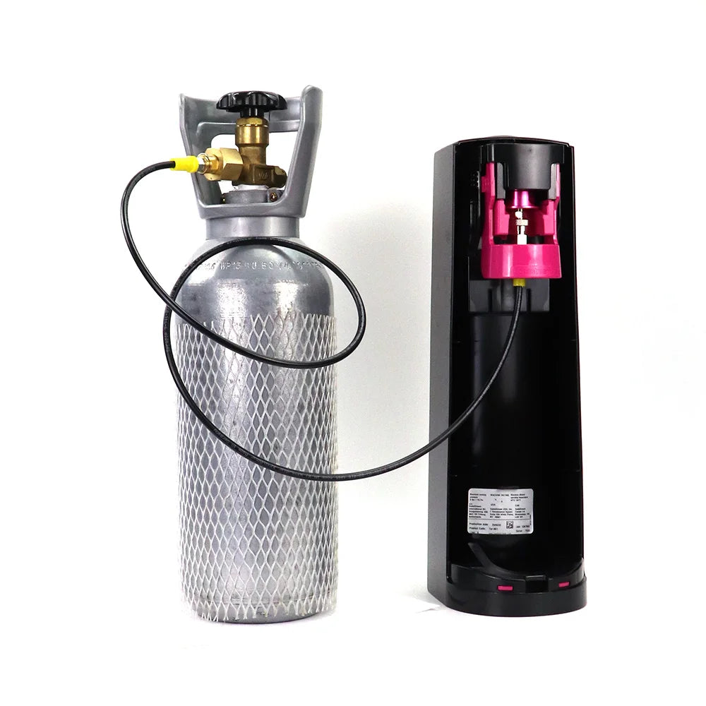 SODA Quick Connect Terra DUO Art To External Co2 Tank Adapter Hose Kit W21.8-14 Or CGA320 G3/4 With Quick Disconnect