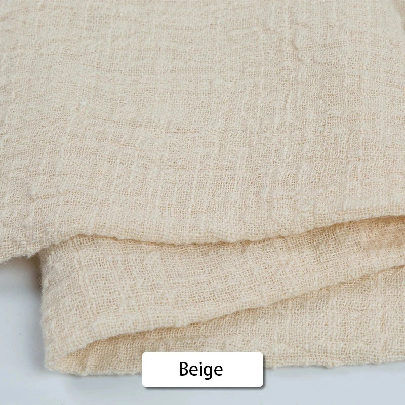 Set of6 Cotton Cloth Napkins Gauze 30x30cm Fabric for Wedding Decor Everyday Use Dinner Tea Towel Table Village Christmas Napkin