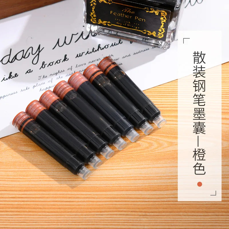 Fountain Pen Ink Bottle 30 ml / Ink-Sac Set, Water Soluble Colorful Replaceable Refill Office School Supplies Student Stationery