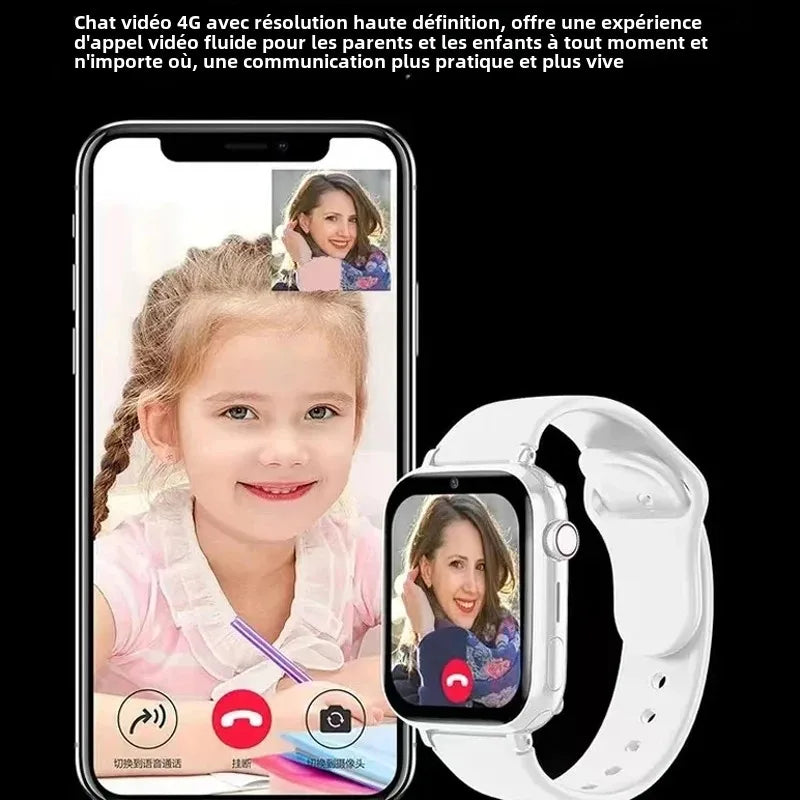 BOALZETD SmartWatch LBS Location SOS Phone Call SIM Card Camera Photo Alarm Clock Children Electronic Watch Gift For Boy Girls