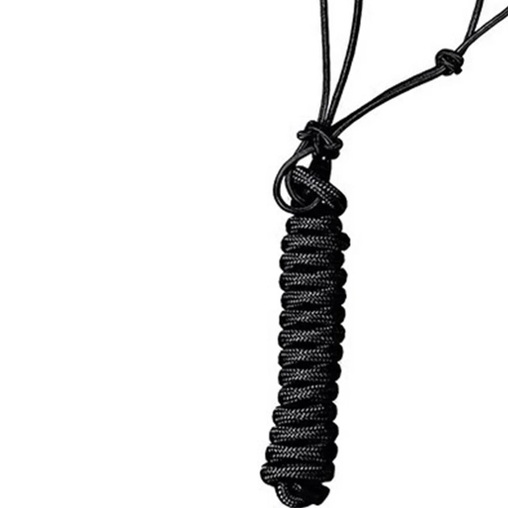 Horse Halter Adjustable Braid Knot Stiff Cloth Training Riding Bridle Headstall Braided Rope Collar Show Supply Lawn