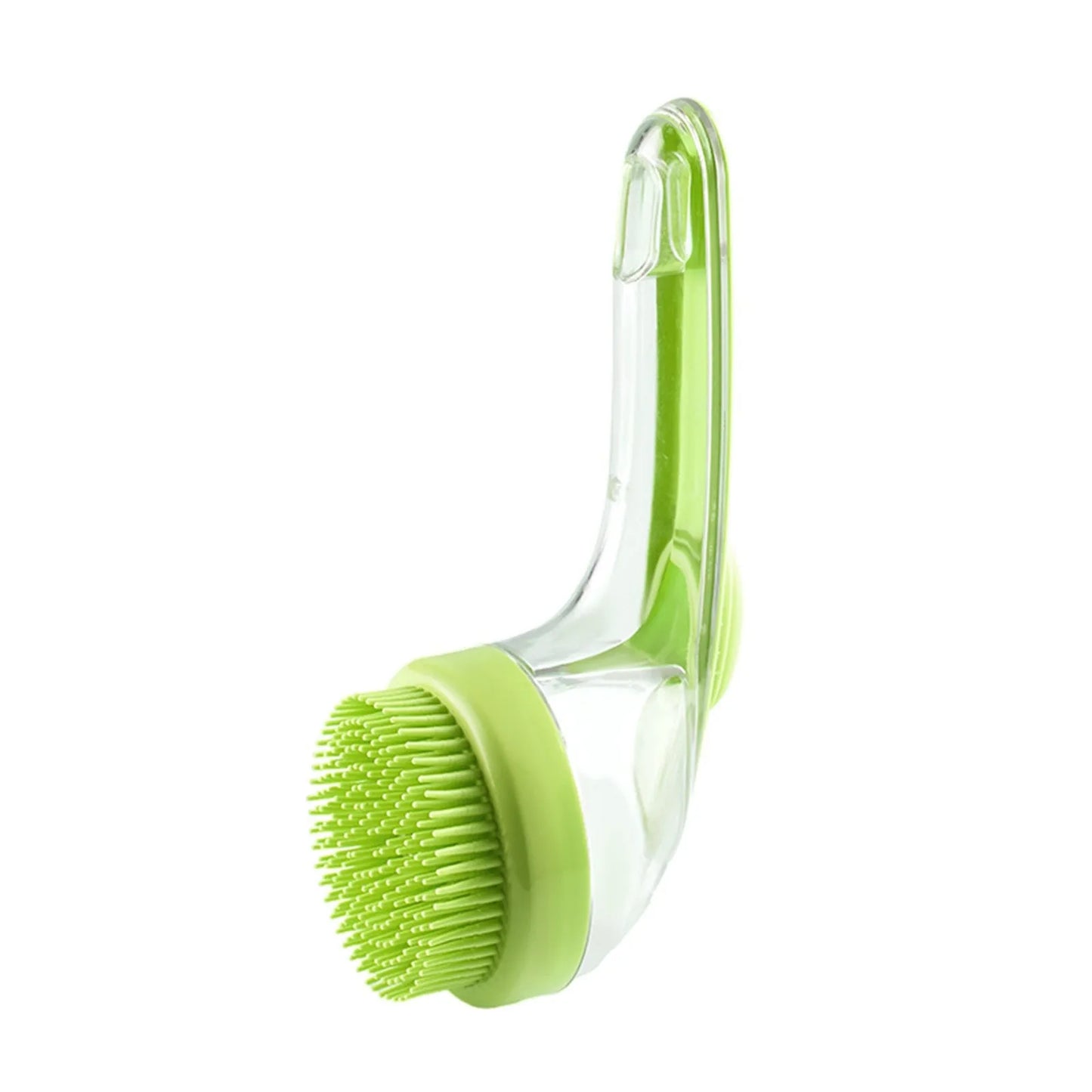 Pet Bathing Brush Soft Silicone Massager Shower Bathing Brush Long Handle Clean Tools Comb Dog Cat Cleaning Grooming Supplies