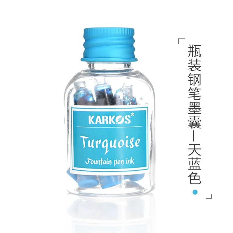 Fountain Pen Ink Bottle 30 ml / Ink-Sac Set, Water Soluble Colorful Replaceable Refill Office School Supplies Student Stationery