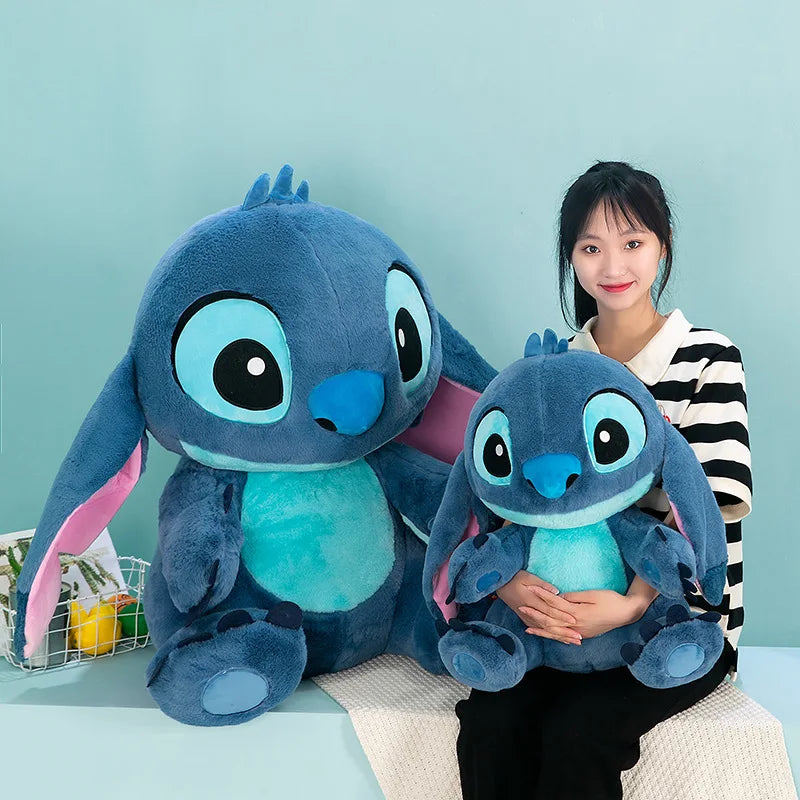 Disney Rabbit Hair Stitch Doll Plush Toy Cute Stuffed Doll Children's Pillow Birthday Gift