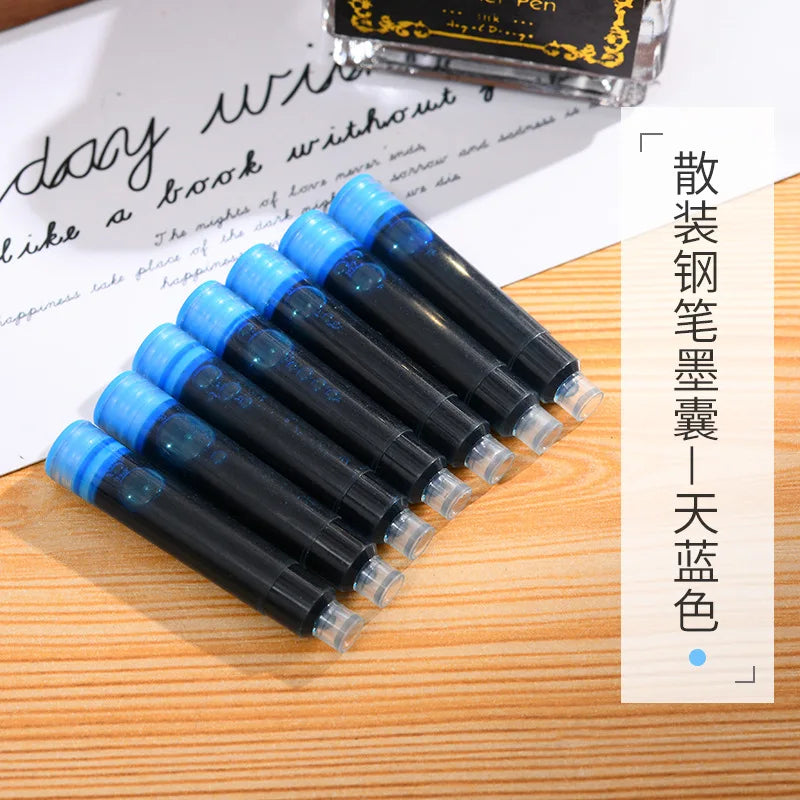 Fountain Pen Ink Bottle 30 ml / Ink-Sac Set, Water Soluble Colorful Replaceable Refill Office School Supplies Student Stationery