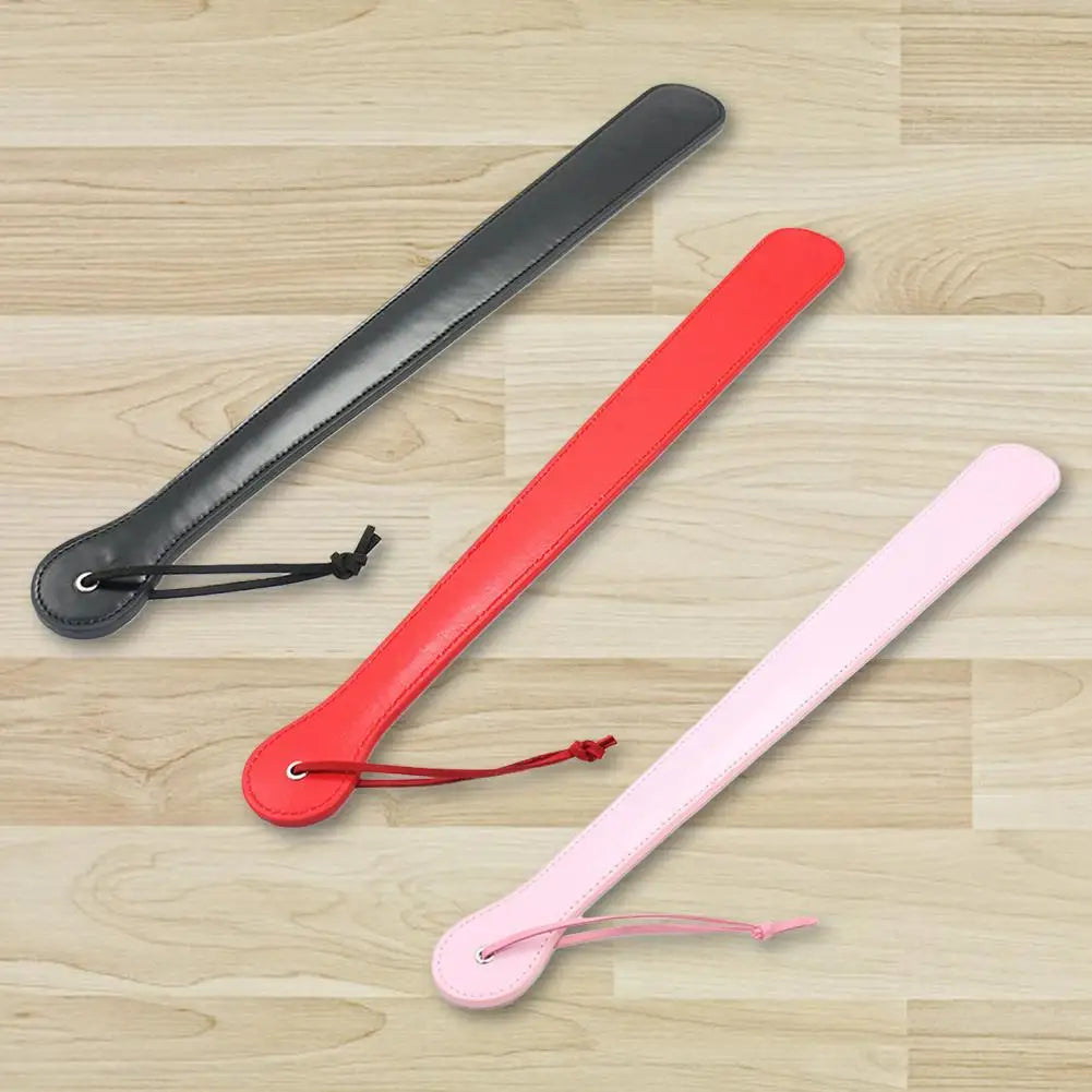 48CM PU Leather Paddle Slapper Whip For Horse Training Enhance Pain Equestrian Training Horse Whip Equestrian Riding Crops