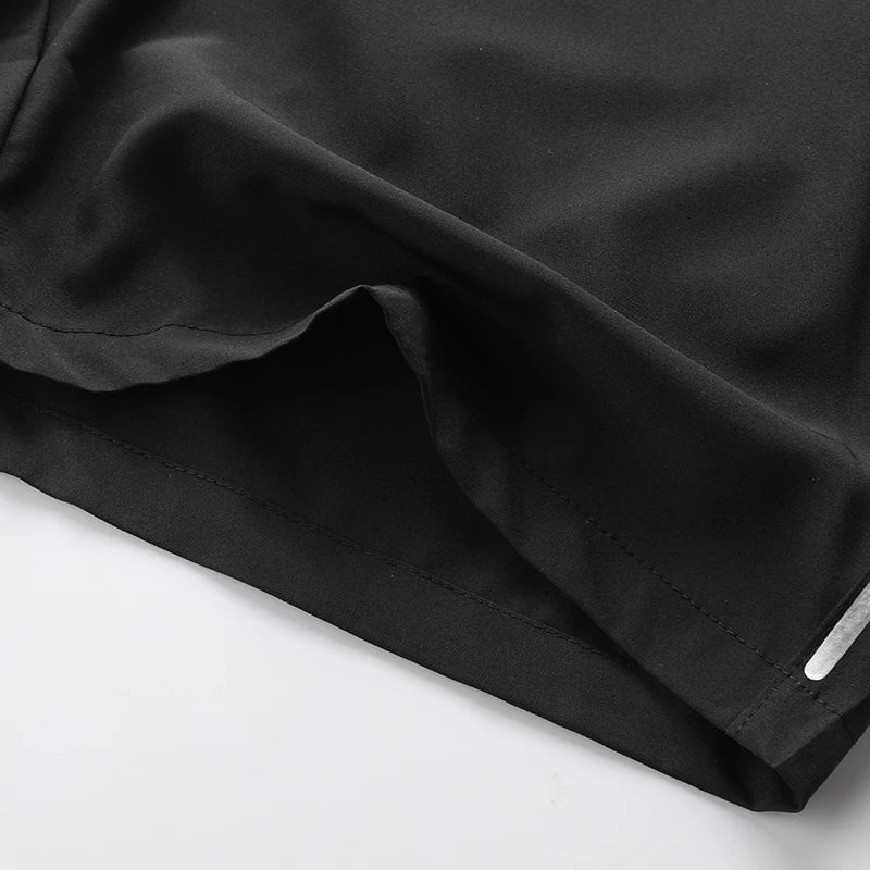 YJKVUR Men's Athletic Performance Gym Workout Shorts With Pockets 2024 New Summer Training Running Jogger With Big Size M-8XL