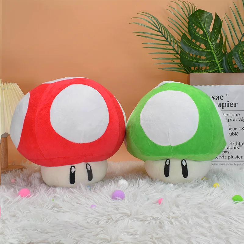 Yellow Blue Red Green Toad Toadette Mushroom Mario Bros Plush Toys Stuffed Doll Soft Toys Birthday Gift For Kids