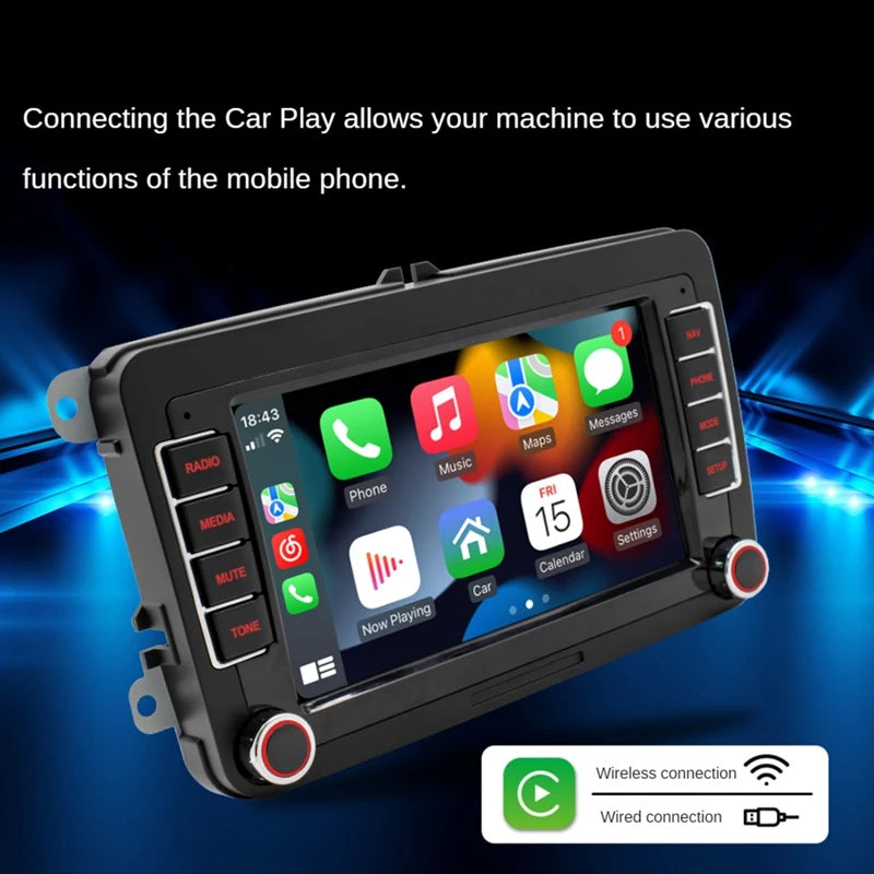 Car Radio Multimedia Player For VW Passat B7 B6 Golf Touran Polo Tiguan Jetta 2 Din Android 11 Carplay DVD GPS