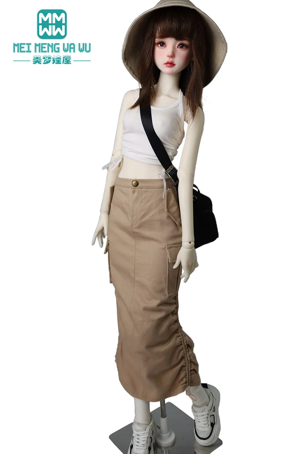 Fits 58-60cm 1/3 BJD clothes DD SD Doll accessories Fashion suspender gauze skirt Girl's gift