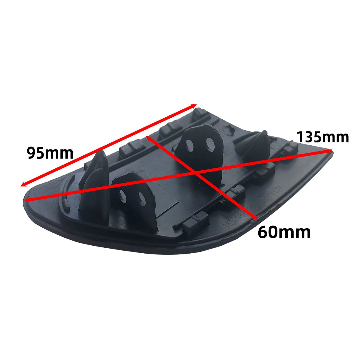 1K5955110A 1K5955109A New 1pc Unprimed Front Bumper Headlight Washer Nozzle Cover Cap For VW Golf MK5 5 GTI Jetta Rabbit Not R32