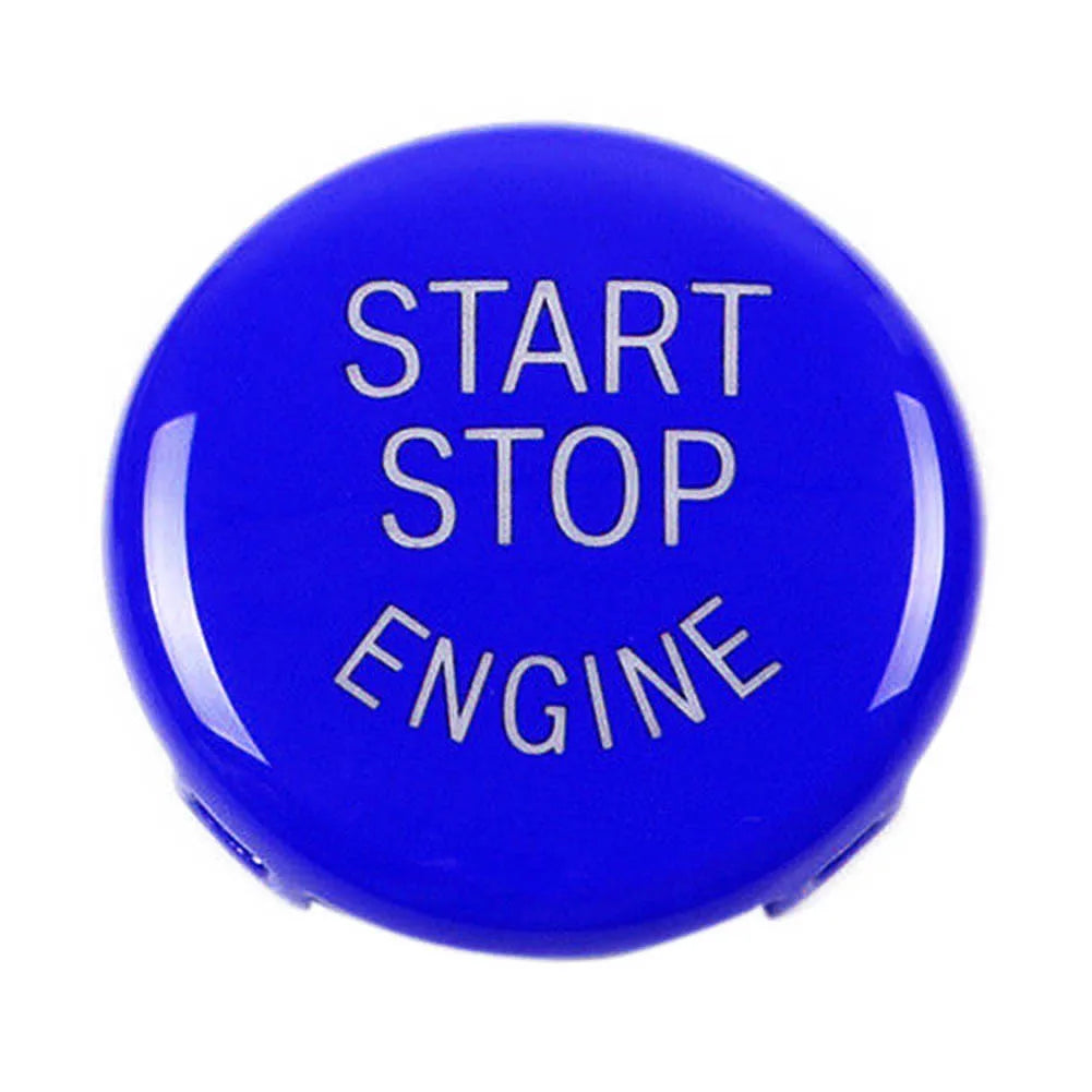 Car Engine Start Stop Switch Button Stickers for BMW X5 E53 E70 X6 E71 E72 X3 E83 X1 E84 E90 E60 E92 E93 E81 E87 Accessories