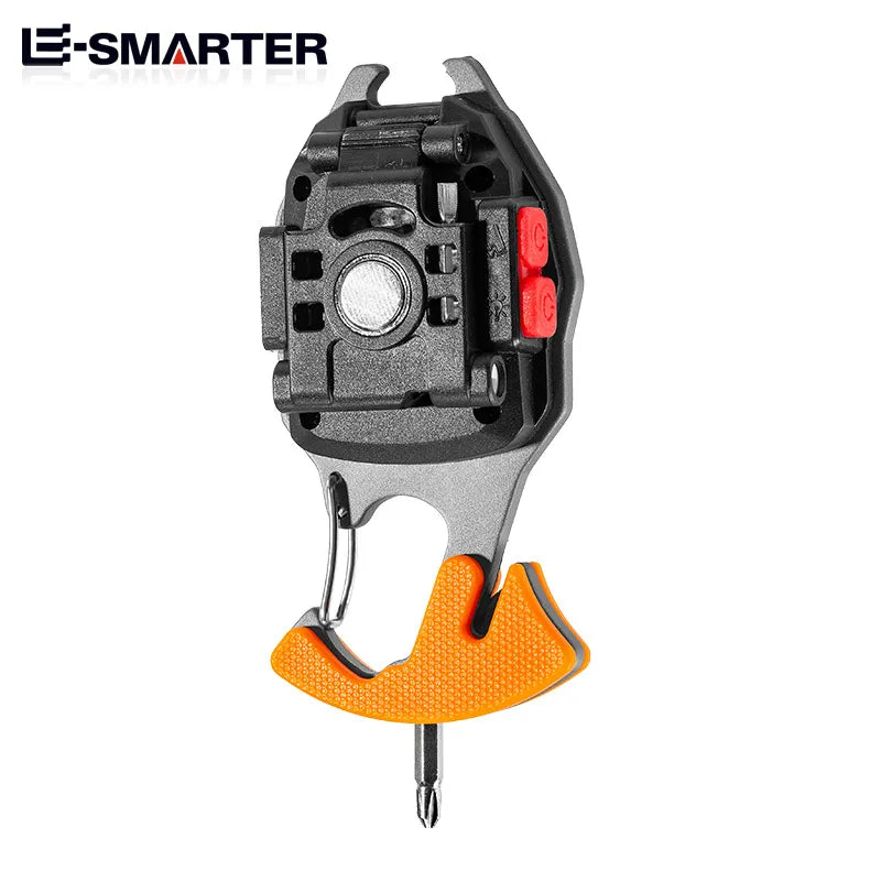 Mini LED Flashlight Work Light Pocket light Outdoor Camping Lantern Emergency Wrench Hammer Lamp