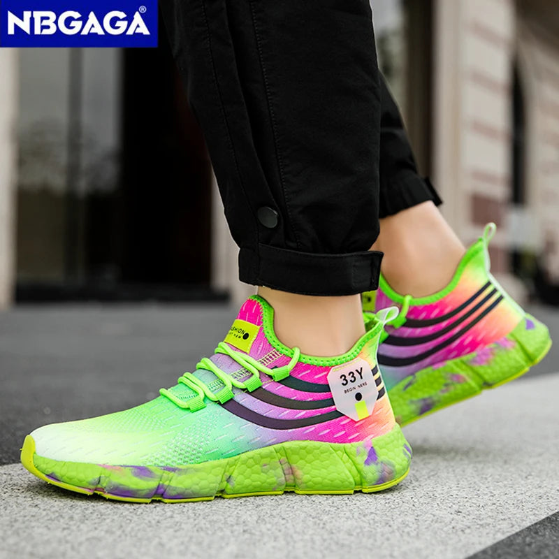 Men Sneakers Breathable Classic Casual Shoes Man Tennis Sneakers New in Outdoor Comfortable Mesh Men Running Shoes Sport