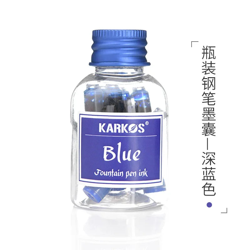 Fountain Pen Ink Bottle 30 ml / Ink-Sac Set, Water Soluble Colorful Replaceable Refill Office School Supplies Student Stationery