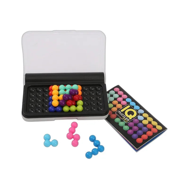 Smart Colour Building Game Smart Board Game IQ Puzzler Brain Teaser Game Stacking Game 2 Player Parent Child Games Game For Kids