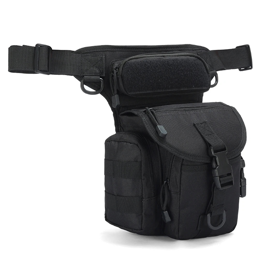 Molle Pouch Waist Belt Packs Lure Fishing Accessories Storage Zipper Bags nylon wallet Outdoor Camping Hiking Travel Leg Bag