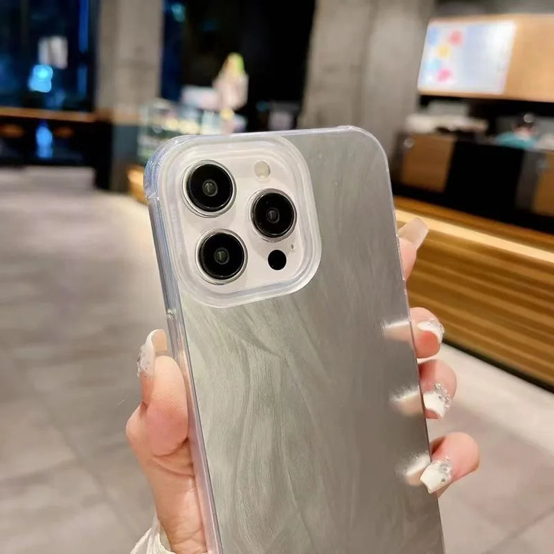 Luxury Siliver Laser Feather Yarn Phone Case For Infinix Hot 40 Pro 30 40 40i 30i 12i 8 9 10 11 Play NFC on Hot 10 Lite 4G Cover