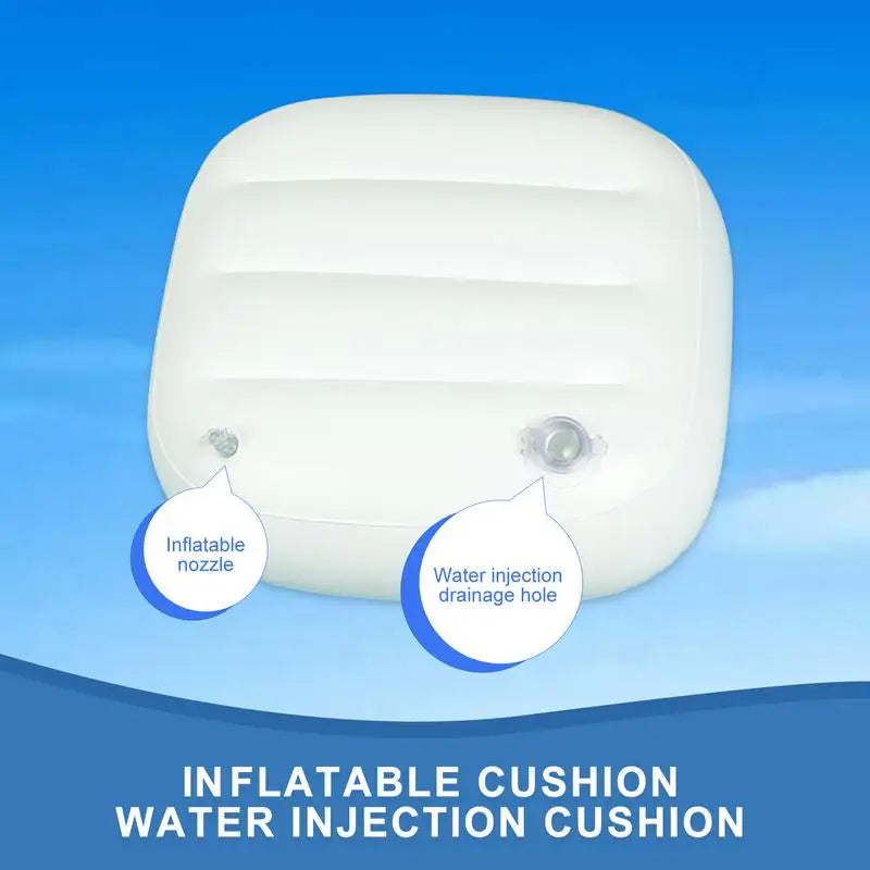 Kayak Inflatable Seat Spa Hot Tub Booster Seat Pad Hot Tub Booster Seat Portable Cool Chair Cushion Waterproof Massage Cushion