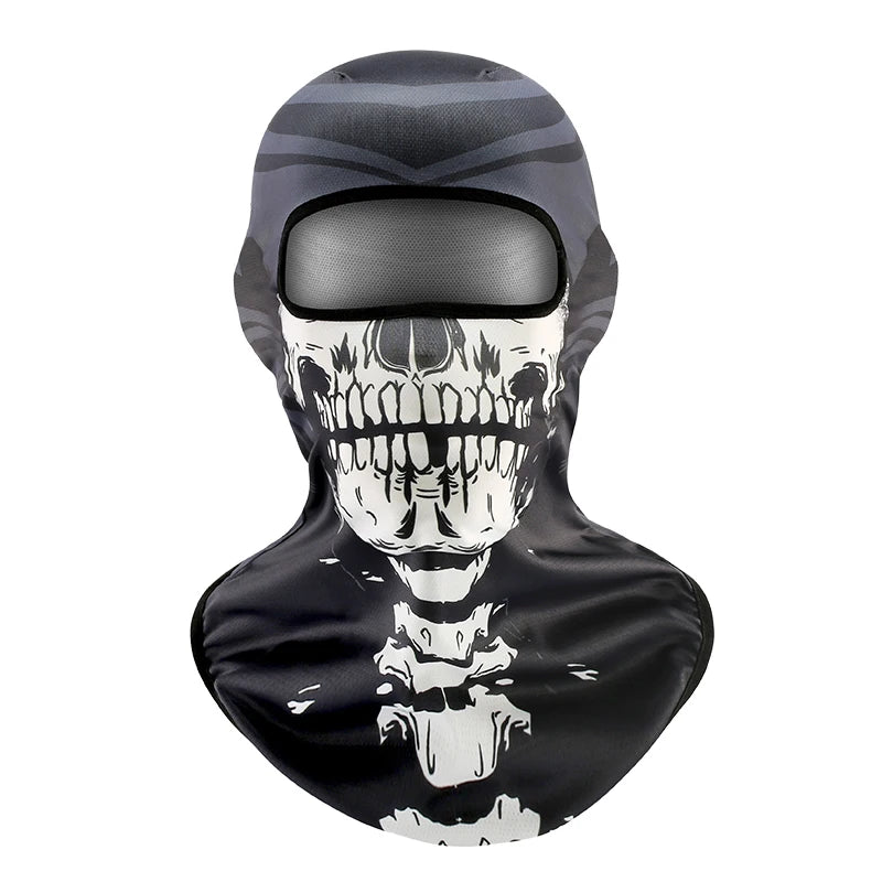 KUPOSS Funny Balacalava Summer Sun Protection Motorcycle Full Face Mask High Elasticity Breathable Quick Drying Headgear