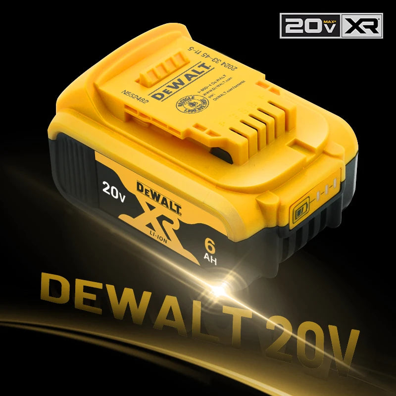 Original DEWALT battery,20V,,6AH, rechargeable lithium-ion battery, DCB115, DCB118,,Dewalt tool battery, dewalt ,DCB1104 charger
