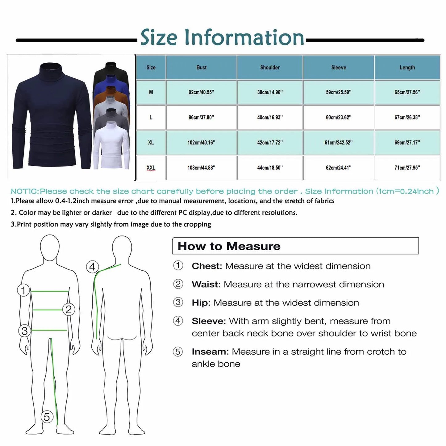 New Men's handsome half turtleneck bottom shirt, gentle and comfortable, suitable for autumn, winter, senior undershirt