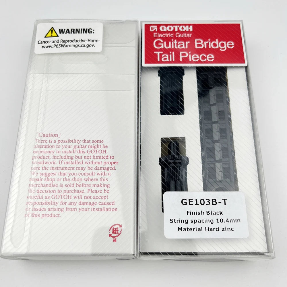 Original GOTOH GE103B-T Saddle Tune-O-Matic Style Electric Guitar Bridge For Epip Standard LP SG DOT Custom MADE IN JAPAN