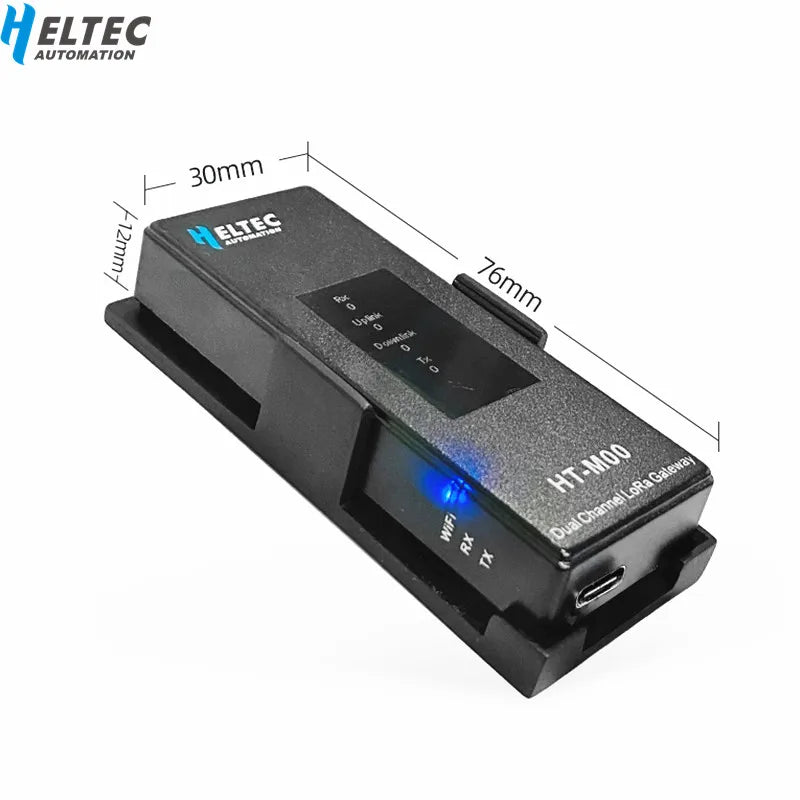 Heltec IOT HT-M00 Dual Channel LoRa Gateway Support Standard LoRaWAN/ESP32 Lora Gateway 2 Channel HT-M001 Mini LoRa Gateway